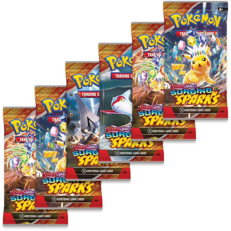 (PRE ORDER) POKEMON SV8 SURGING SPARKS BOOSTER BUNDLE