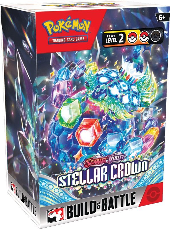 (PRE ORDER) POKEMON SV7 STELLAR CROWN BUILD & BATTLE BOX - POKÉ JEUX