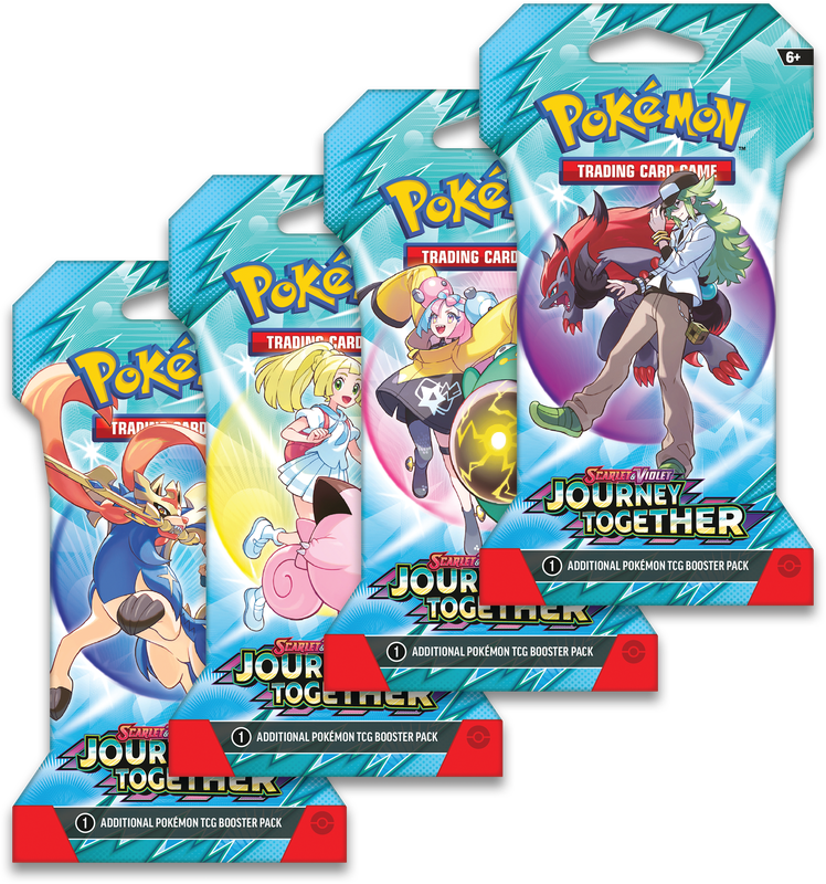 (PRE ORDER) SLEEVED POKEMON SV9 JOURNEY TOGETHER PACK