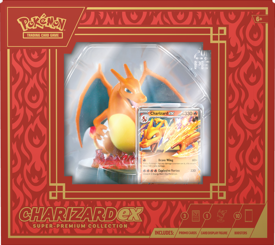 (PRE-ORDER) POKEMON CHARIZARD EX SUPER-PREMIUM COLLECTION