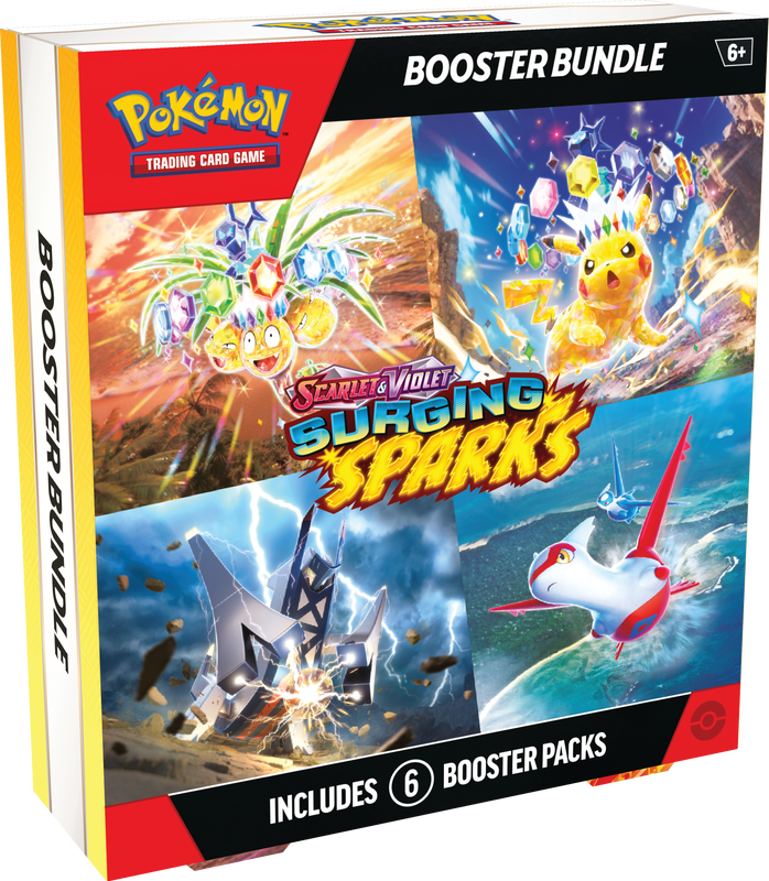 (PRE ORDER) POKEMON SV8 SURGING SPARKS BOOSTER BUNDLE