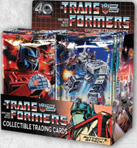 TRANSFORMERS 40TH ANNIVERSARY TRADING  CARDS BOOSTER BOX