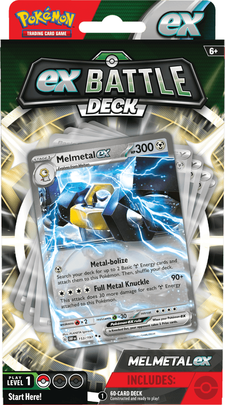 Pokemon Battle Deck Melmetal / Houndoom Ex - POKÉ JEUX