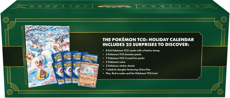 (PRE ORDER) POKEMON HOLIDAY CALENDAR 2024 - POKÉ JEUX