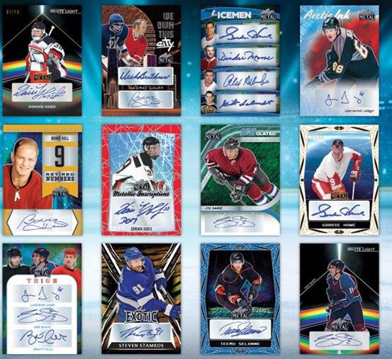 2023-2024 Leaf Metal Hockey Legends Hobby Box - POKÉ JEUX