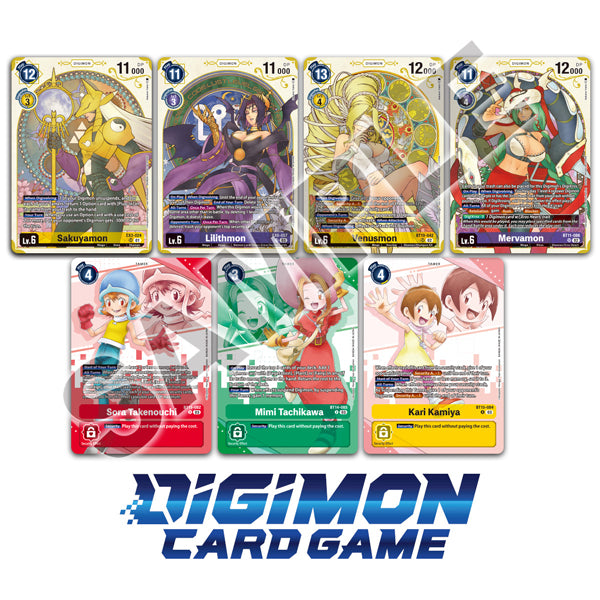 DIGIMON CG PREMIUM HEROINES SET