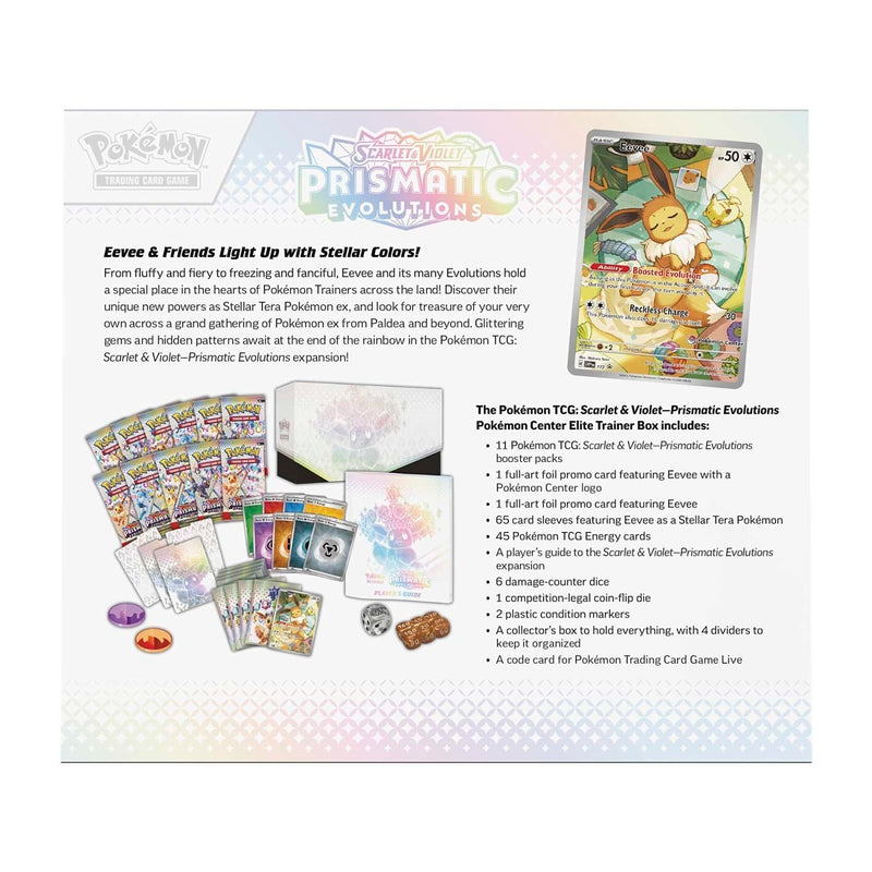 (PRE ORDER) POKEMON SV8.5 PRISMATIC EVOLUTIONS ELITE TRAINER BOX