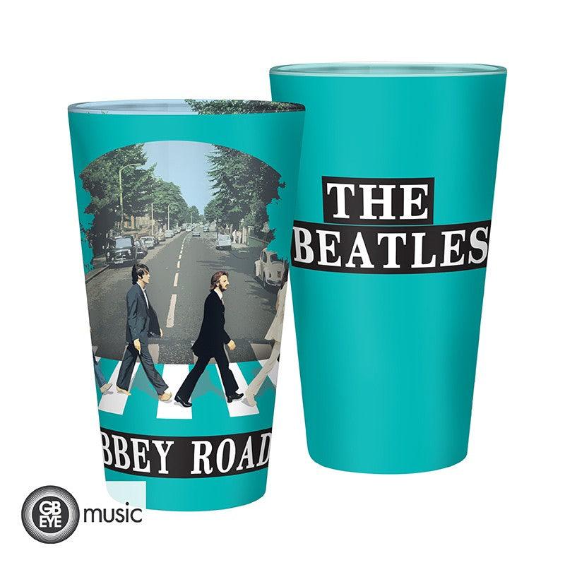 The Beatles Large Glass Abbey Road 16oz - POKÉ JEUX