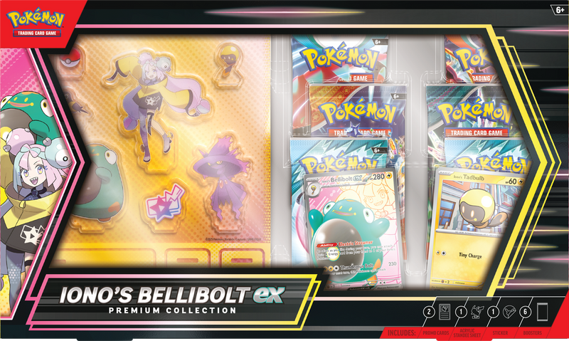 ( PRE ORDER )POKEMON IONO’S BELLIBOLT EX PREMIUM COLLECTION