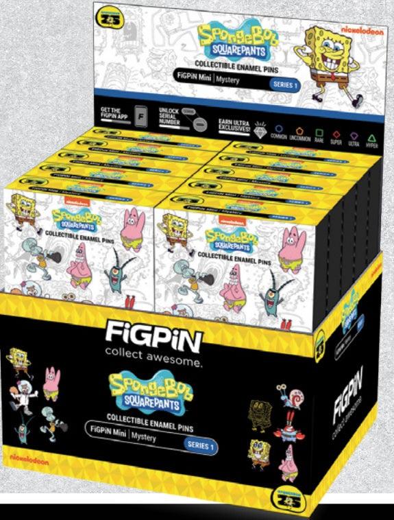 Figpin - SpongeBob Square Pants S1 Mystery minis - POKÉ JEUX