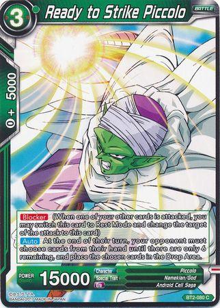 Ready to Strike Piccolo (BT2-080) [Union Force] - POKÉ JEUX