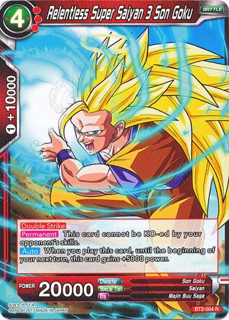 Relentless Super Saiyan 3 Son Goku (Demo Deck) (BT2-004) [Union Force] - POKÉ JEUX