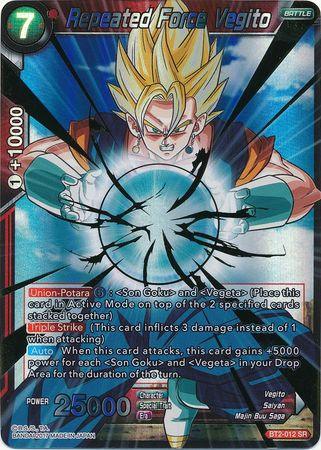 Repeated Force Vegito (BT2-012) [Union Force] - POKÉ JEUX