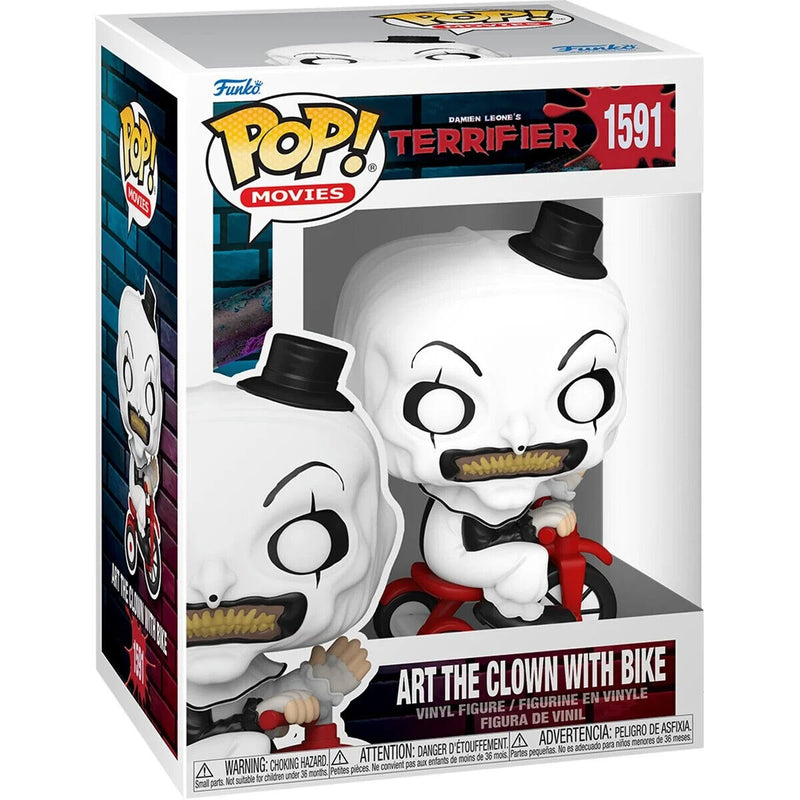 Funko POP! Pop Terrifier Movie Art The Clown with bike