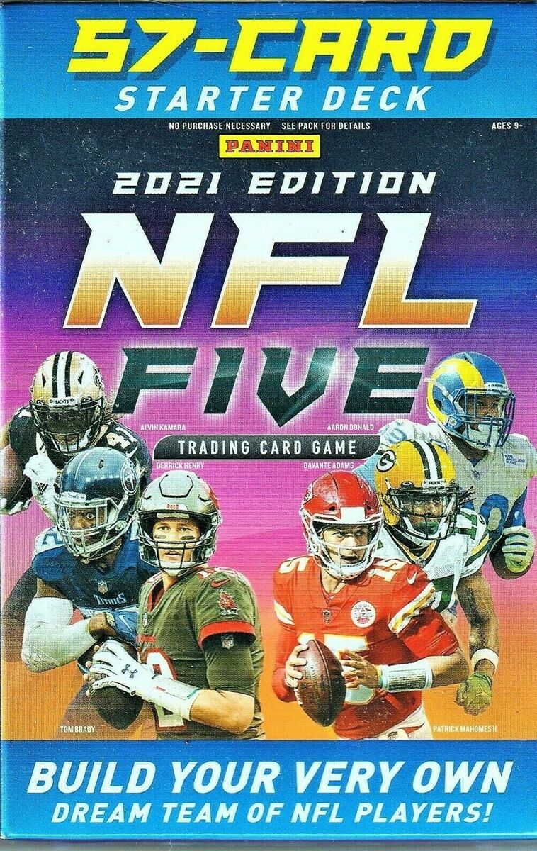 2021 NFL FIVE Starter Deck - 57 cards