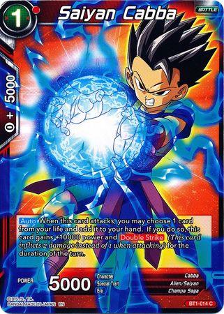 Saiyan Cabba (Alternate Art) (BT1-014) [Special Anniversary Set] - POKÉ JEUX