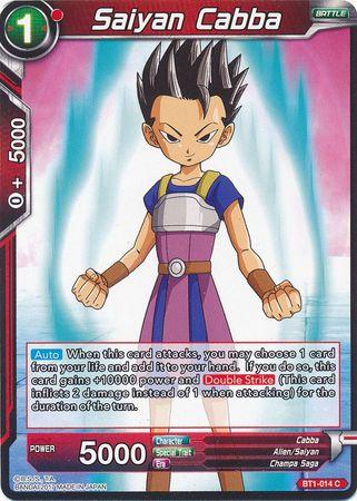 Saiyan Cabba (BT1-014) [Galactic Battle] - POKÉ JEUX