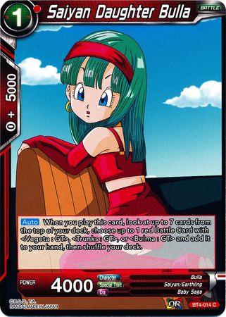 Saiyan Daughter Bulla (BT4-014) [Colossal Warfare] - POKÉ JEUX