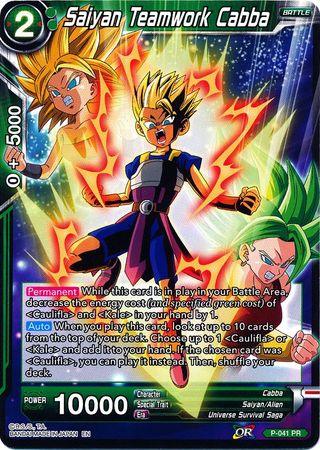 Saiyan Teamwork Cabba (Alternate Art) (P-041) [Special Anniversary Set] - POKÉ JEUX