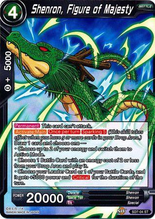 Shenron, Figure of Majesty (Starter Deck - Shenron's Advent) (SD7-04) [Miraculous Revival] - POKÉ JEUX