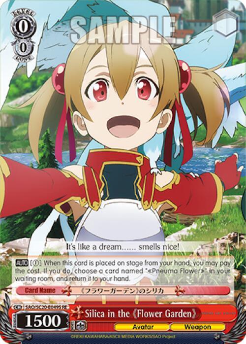 Silica in the Flower Garden (SR) [Sword Art Online Chronicle Set] - POKÉ JEUX