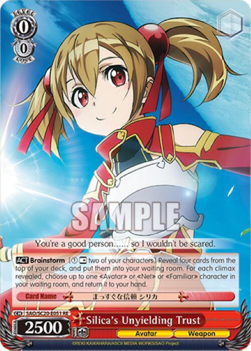 Silica's Unyielding Trust [Sword Art Online Chronicle Set] - POKÉ JEUX