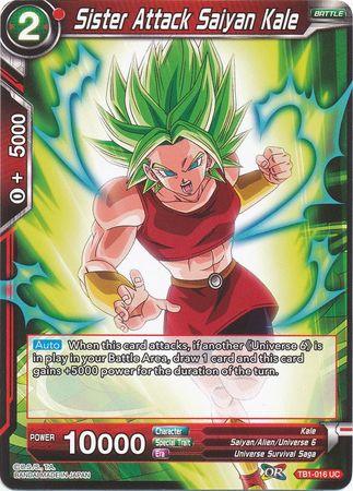 Sister Attack Saiyan Kale (TB1-016) [The Tournament of Power] - POKÉ JEUX