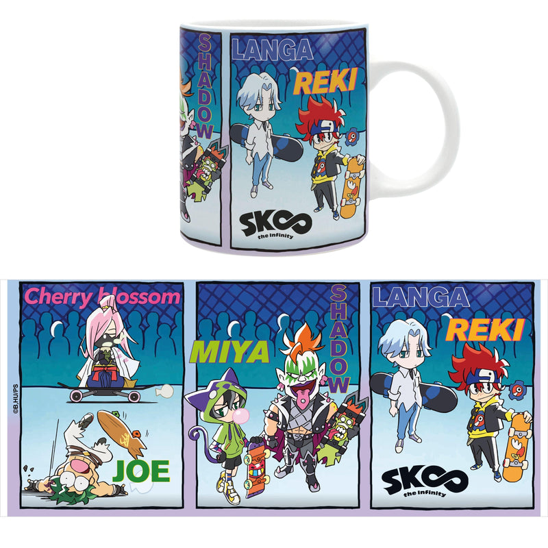 SK8 The Infinity - Muh Chibi Characters - 11 ox Mug - POKÉ JEUX