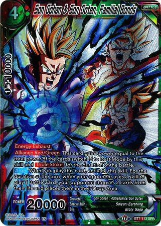 Son Gohan & Son Goten, Familial Bonds (SPR) (BT7-113) [Assault of the Saiyans] - POKÉ JEUX