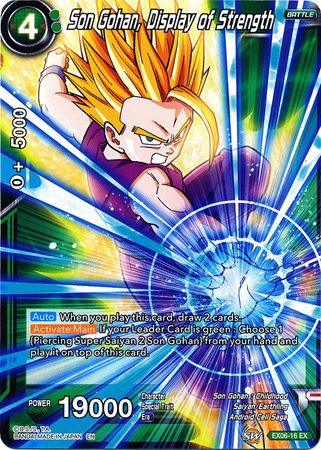 Son Gohan, Display of Strength (EX06-16) [Special Anniversary Set] - POKÉ JEUX