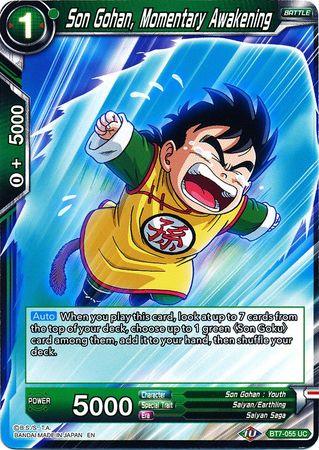 Son Gohan, Momentary Awakening (BT7-055) [Assault of the Saiyans] - POKÉ JEUX