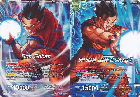 Son Gohan // Son Gohan, Leader of Universe 7 (TB1-025) [The Tournament of Power] - POKÉ JEUX