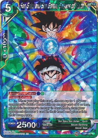 Son Goku and Son Gohan, Saiyans of Earth (DB1-091) [Dragon Brawl] - POKÉ JEUX