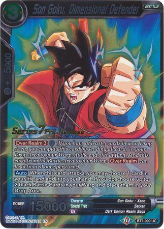 Son Goku, Dimensional Defender (BT7-099_PR) [Assault of the Saiyans Prerelease Promos] - POKÉ JEUX