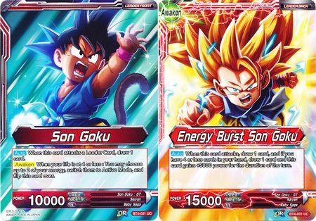 Son Goku // Energy Burst Son Goku (BT4-001) [Colossal Warfare] - POKÉ JEUX