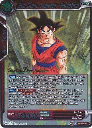 Son Goku, Heavenly Salvation (BT7-004_PR) [Assault of the Saiyans Prerelease Promos] - POKÉ JEUX