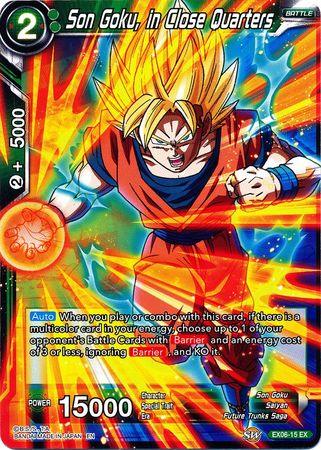 Son Goku, in Close Quarters (EX06-15) [Special Anniversary Set] - POKÉ JEUX