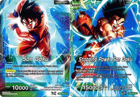 Son Goku // Stopping Power Son Goku (TB2-034) [World Martial Arts Tournament] - POKÉ JEUX