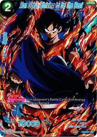 Son Goku, Striving to be the Best (TB3-021) [Clash of Fates] - POKÉ JEUX