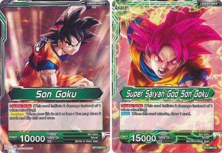 Son Goku // Super Saiyan God Son Goku (BT1-056) [Galactic Battle] - POKÉ JEUX