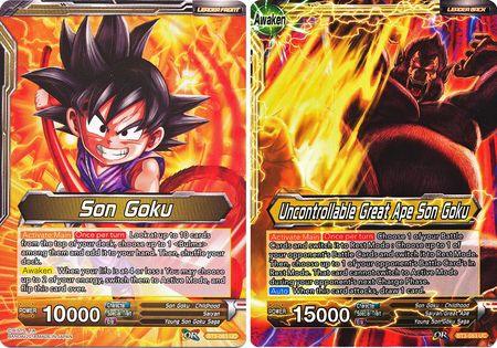 Son Goku // Uncontrollable Great Ape Son Goku (BT3-083) [Cross Worlds] - POKÉ JEUX