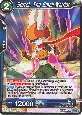 Sorrel, The Small Warrior (TB1-044) [The Tournament of Power] - POKÉ JEUX