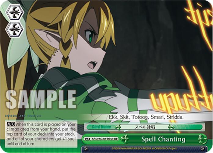 Spell Chanting [Sword Art Online Chronicle Set] - POKÉ JEUX