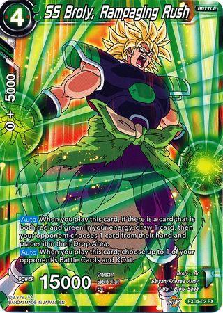 SS Broly, Rampaging Rush (EX04-02) [Unity of Saiyans] - POKÉ JEUX