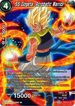 SS Gogeta, Acrobatic Warrior (EX04-01) [Unity of Saiyans] - POKÉ JEUX