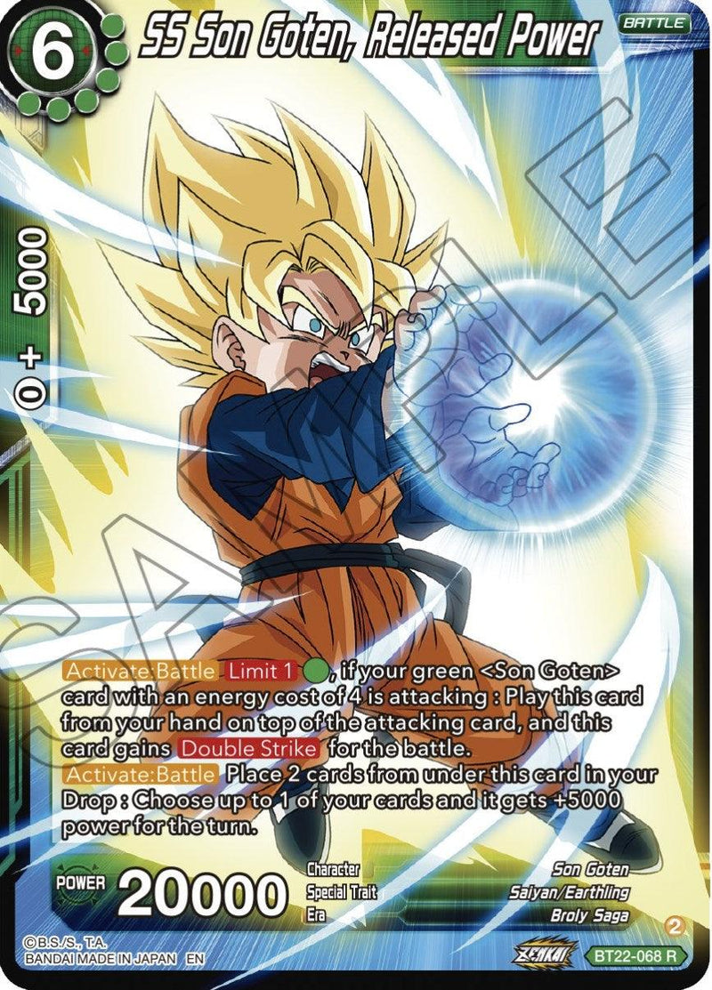 SS Son Goten, Released Power (BT22-068) [Critical Blow] - POKÉ JEUX