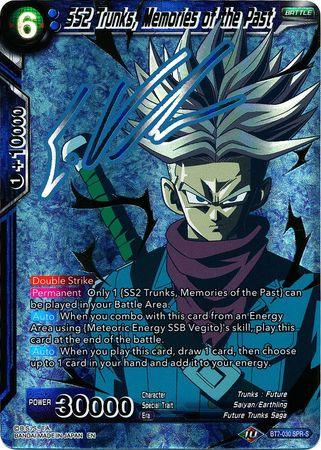 SS2 Trunks, Memories of the Past (SPR Signature) (BT7-030) [Assault of the Saiyans] - POKÉ JEUX