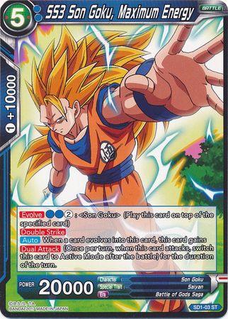 SS3 Son Goku, Maximum Energy (Starter Deck - The Awakening) (SD1-03) [Galactic Battle] - POKÉ JEUX