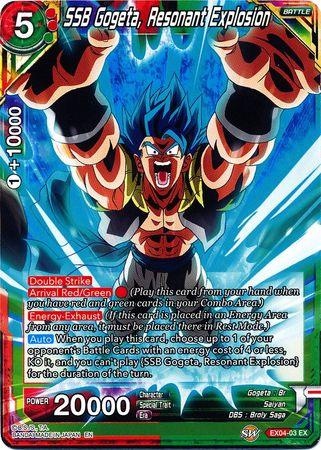 SSB Gogeta, Resonant Explosion (EX04-03) [Unity of Saiyans] - POKÉ JEUX