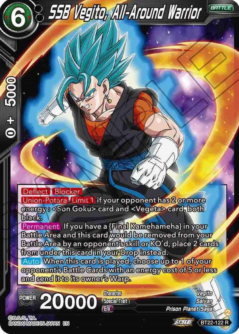 SSB Vegito, All-Around Warrior (BT22-122) [Critical Blow] - POKÉ JEUX